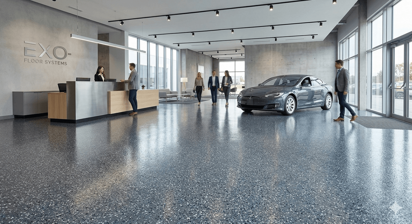 Showroom métallique